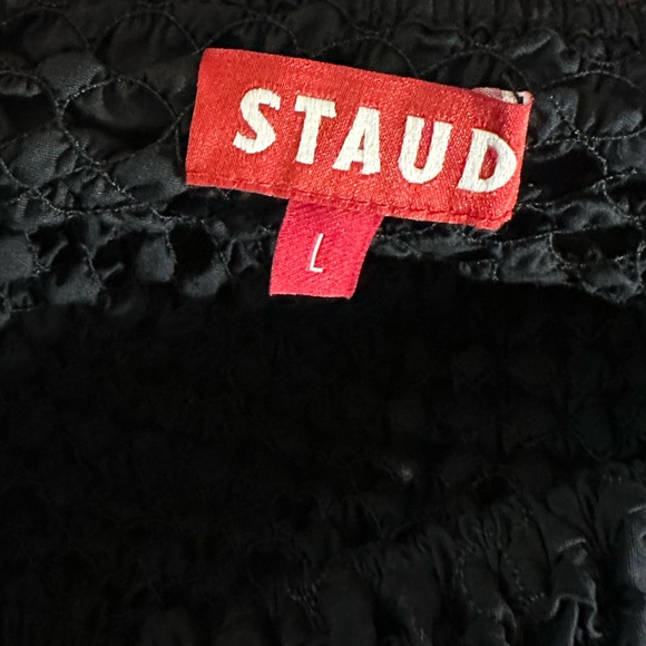 NEW STAUD Cassidy Dress in Black - Picture 12 of 16